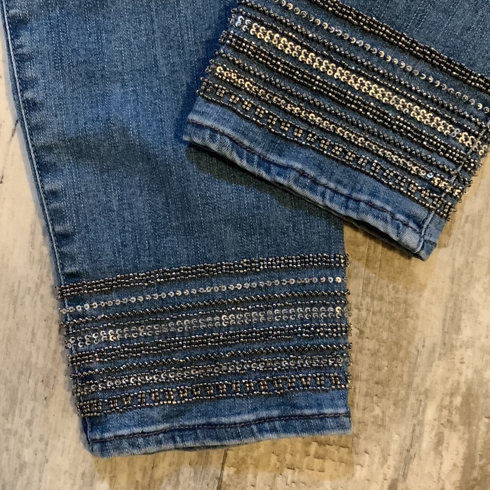 WHBM The Slim Crop mid rise jeans - Picture 8 of 13